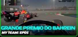 Vídeo: My Team F1 2021, ep 5, bati perseguindo Verstappen pela liderança do GP do Bahrein