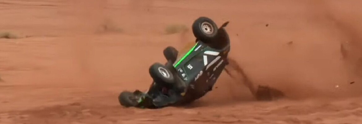 Vídeo: Giampaoli Zonca capota carro em classificação da Extreme E e é levada ao hospital