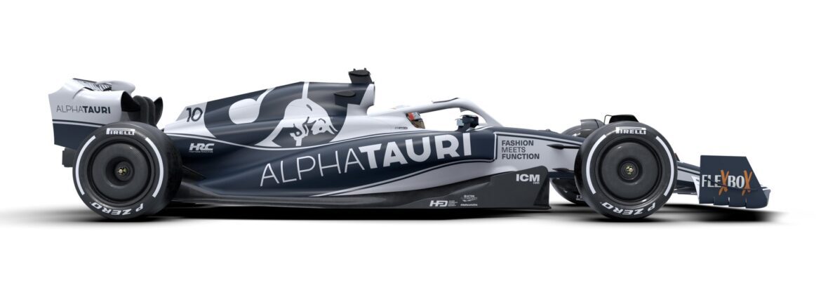 AlphaTauri apresenta AT03 com base branca e muitos detalhes em azul para F1 2022