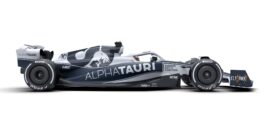 AlphaTauri apresenta AT03 com base branca e muitos detalhes em azul para F1 2022