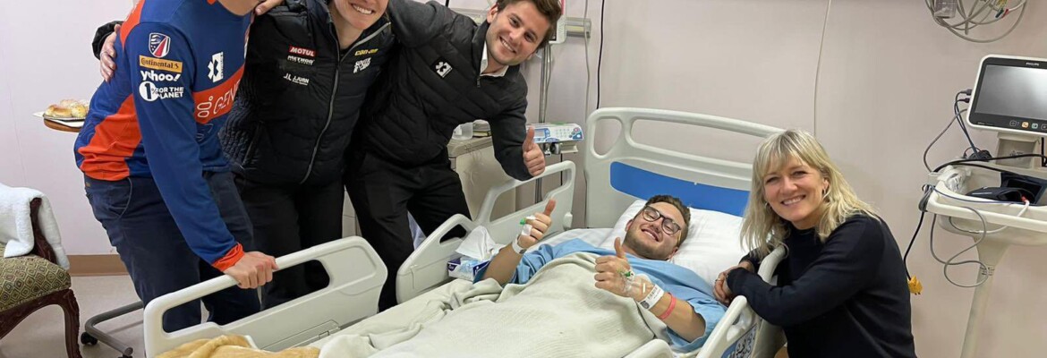 Hansen passa noite no hospital após acidente em Corrida Maluca da Extreme E