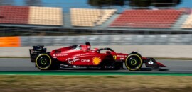 Leclerc lidera segundo dia de treinos pré-temporada da F1 2022 em Barcelona