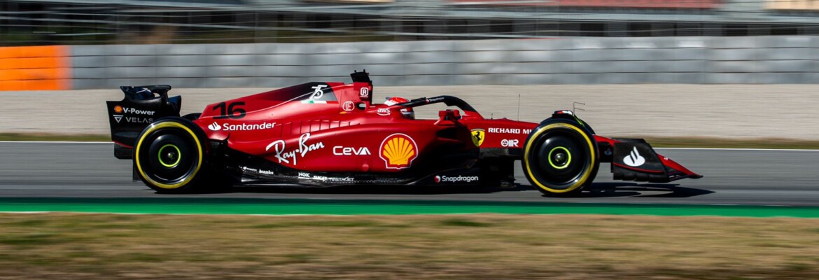 Ferrari parece ser uma equipe forte na F1 em 2022