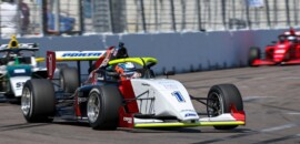 Kiko Porto é destaque com boas ultrapassagens em St Pete e garante quarto lugar na Indy Pro 2000