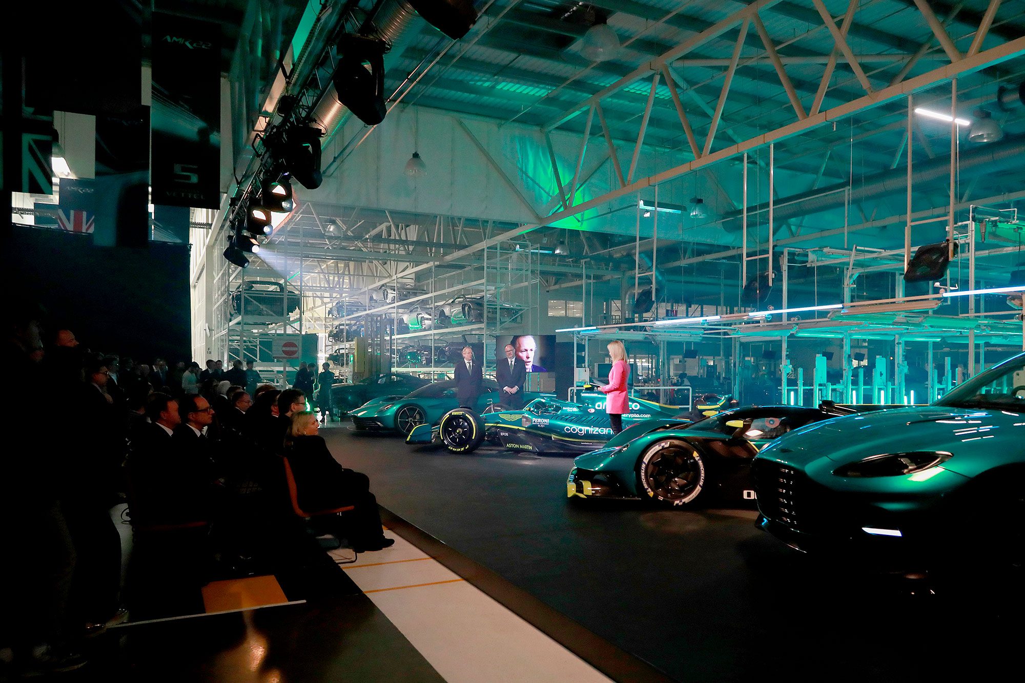 Galeria: confira as imagens do Aston Martin AMR22 para a F1 2022 Aston Martin AMR22 - F1 2022