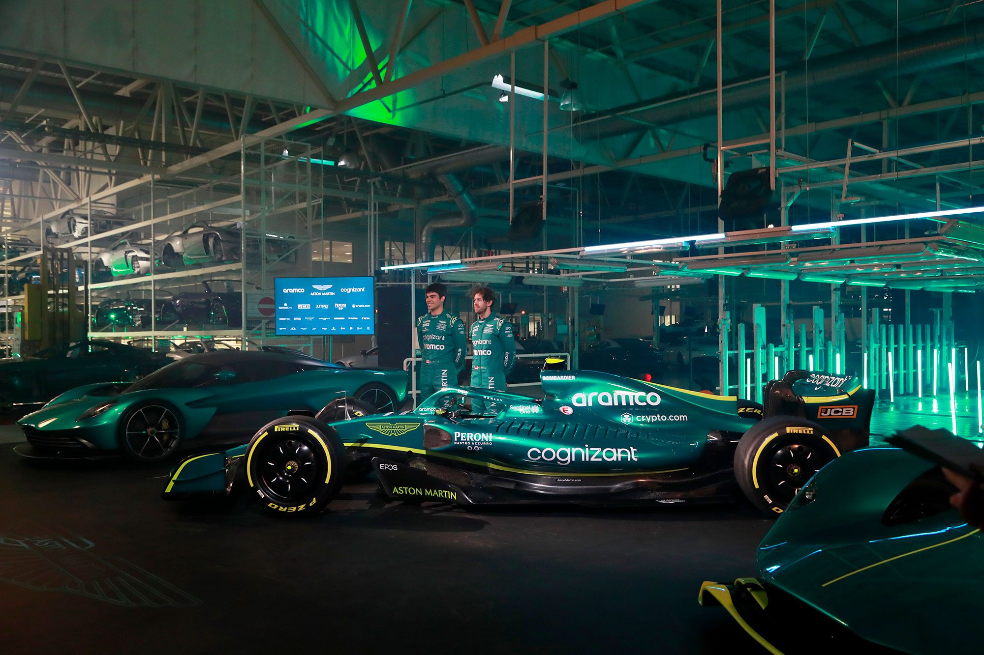 Galeria: confira as imagens do Aston Martin AMR22 para a F1 2022 Aston Martin AMR22 - F1 2022