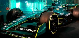Aston Martin mostra ao mundo AMR22 com verde mais claro e Aramco em destaque