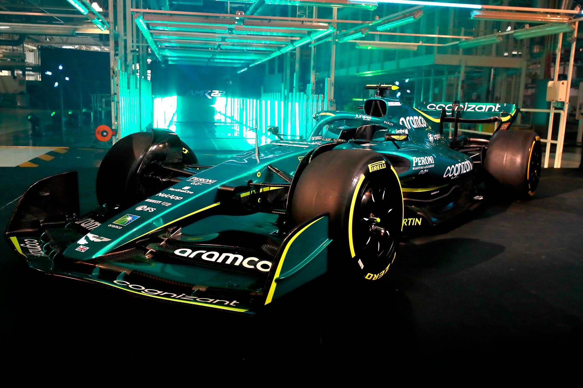Galeria: confira as imagens do Aston Martin AMR22 para a F1 2022 Aston Martin AMR22 - F1 2022