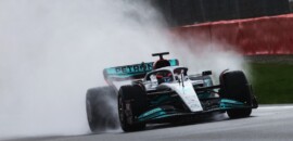 Clima chuvoso no shakedown da Mercedes mascarou o porpoising