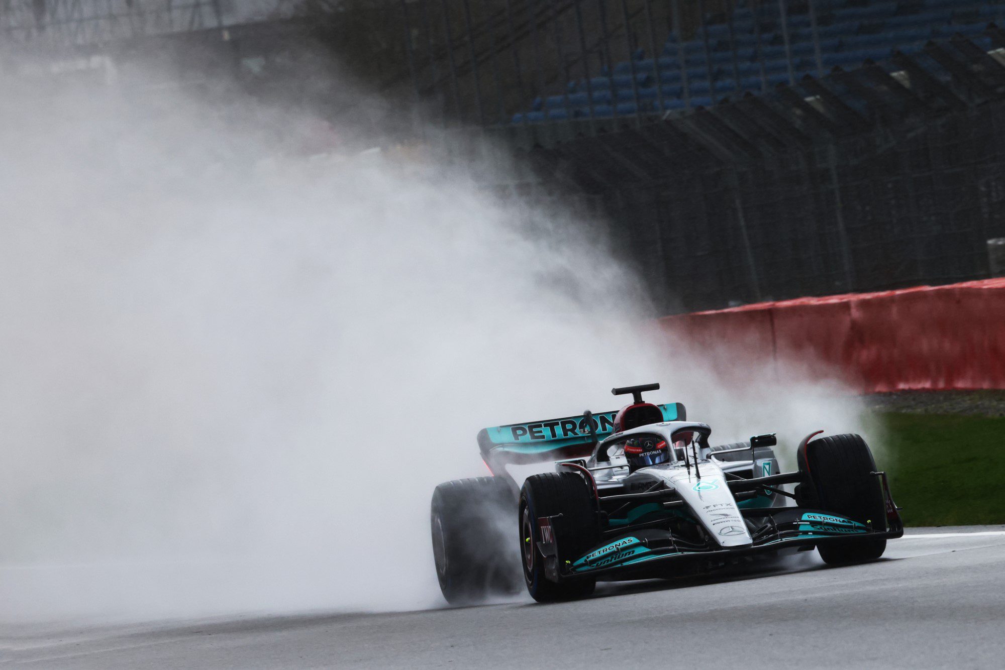 Galeria: as imagens do W13 no shakedown da Mercedes em Silverstone Mercedes W13