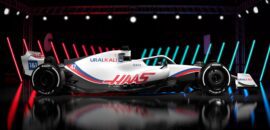 Pintura da Haas provavelmente mudará com o banimento de símbolos russos pela FIA