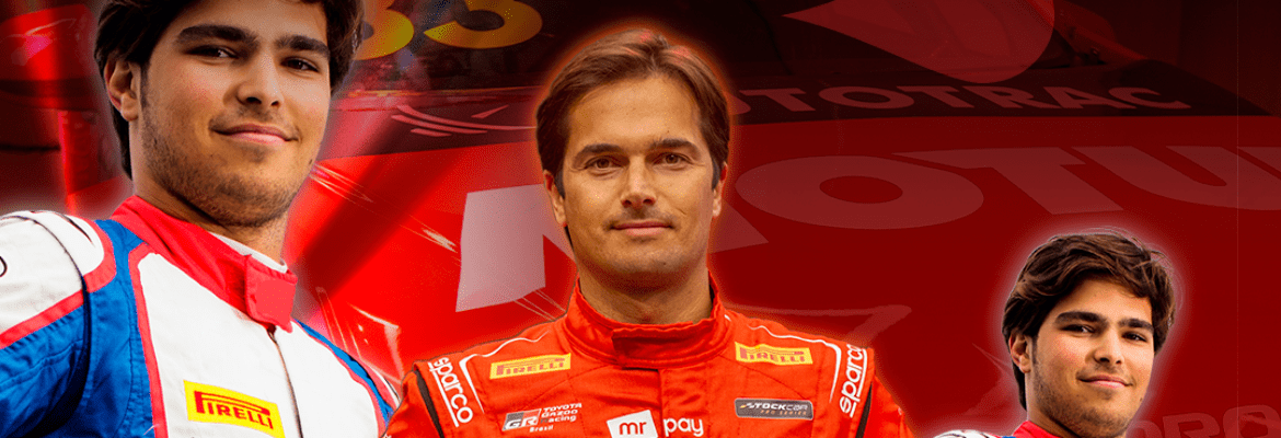 Nelsinho e Pedro Piquet formam dupla para a abertura da Stock Car