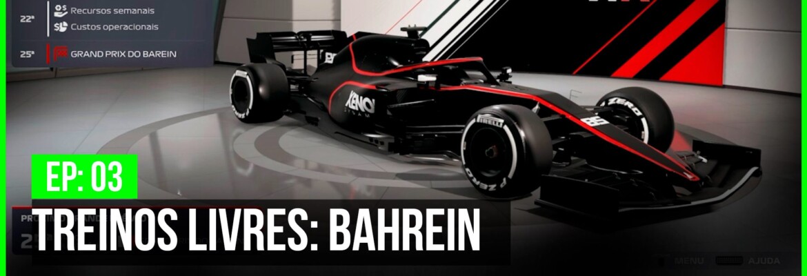 Vídeo: My Team F1 2021, ep 3, os treinos para o GP do Bahrein