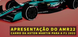 Ao vivo: assista à apresentação do AMR22, carro da Aston Martin para a F1 2022