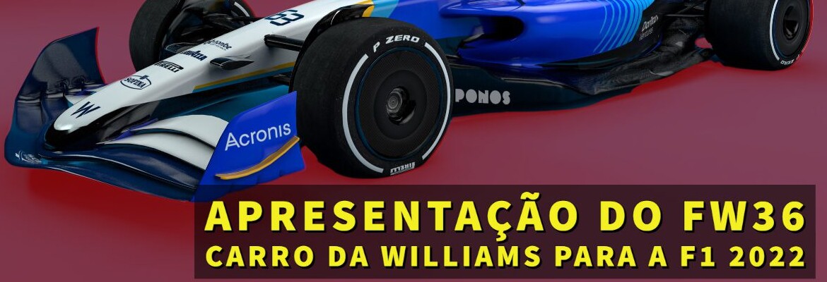 Ao vivo: assista à apresentação do FW36, carro da Williams para a F1 2022