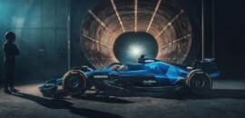 Williams apresenta pintura predominante azul e detalhes em vermelho para F1 2022