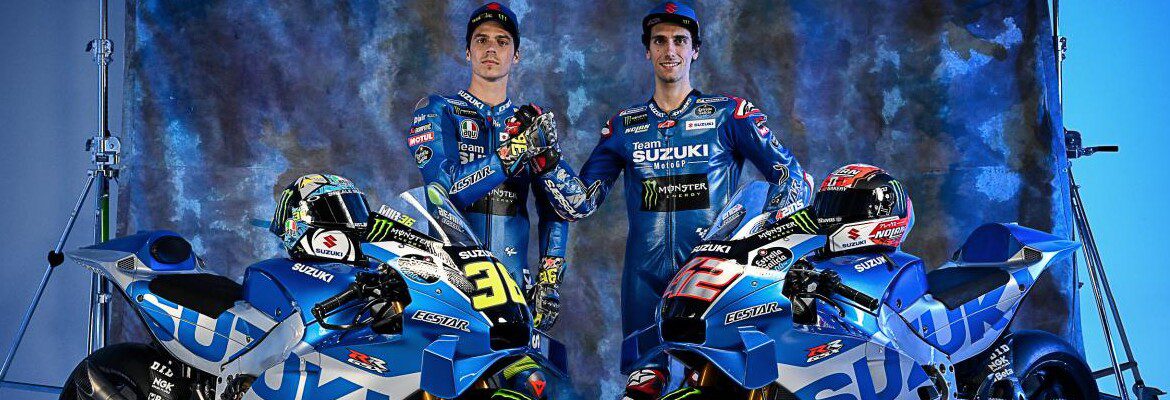Suzuki traz mais preto em novo layout para temporada 2022 da MotoGP; veja