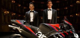 Aprilia revela oficialmente layout de moto para temporada 2022 da MotoGP