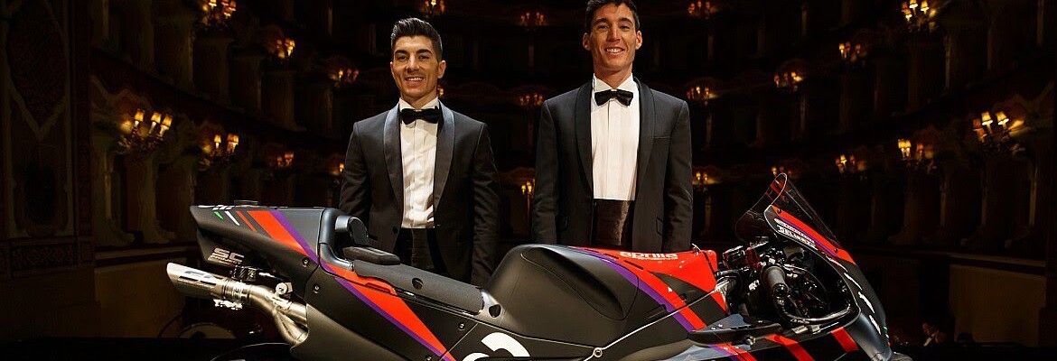 Aprilia revela oficialmente layout de moto para temporada 2022 da MotoGP