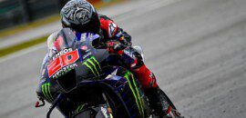 Quartararo confessa frustração com performance da Yamaha na Malásia