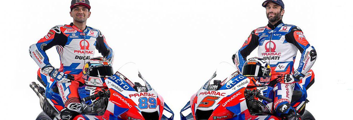 Pramac Ducati mostra pintura para temporada de 2022 da MotoGP