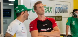 Elias e Müller trocam Porsche Cup e experimentam Stock Car em Corrida de Duplas