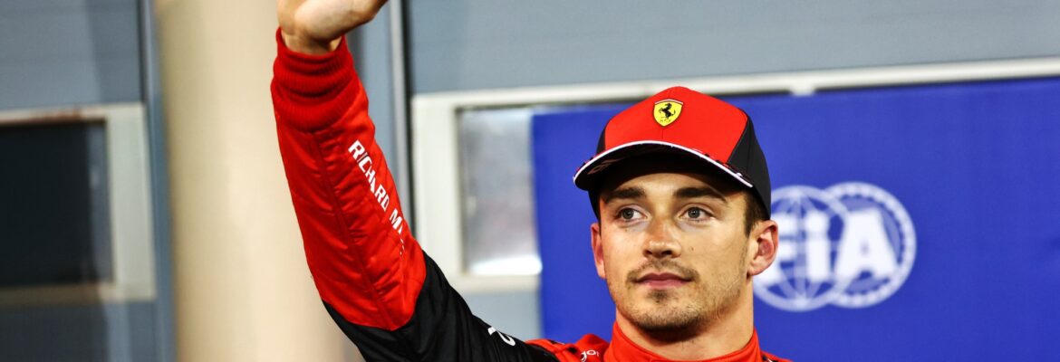 “Vocês fizeram um trabalho incrível”, elogia Leclerc após vitória no GP do Bahrein de F1