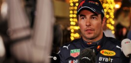 “Quase quebrei o pescoço”, relembra Pérez sobre o primeiro teste físico na Red Bull F1