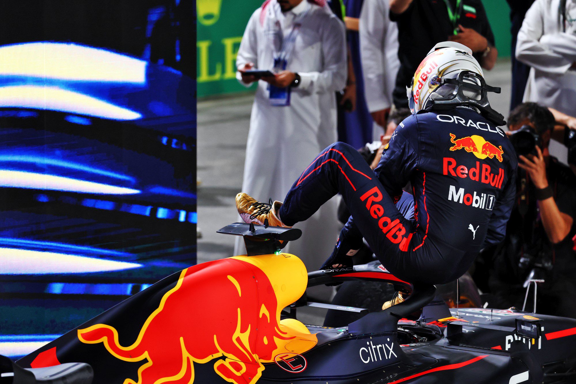 Galeria: as imagens do GP da Arábia Saudita com vitória de Verstappen na F1 F1 2022, Arábia Saudita, Pódio