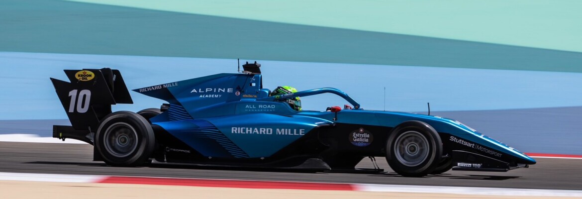 Caio Collet avança de 12º para sétimo e abre temporada da FIA F3 com pontos no Bahrein