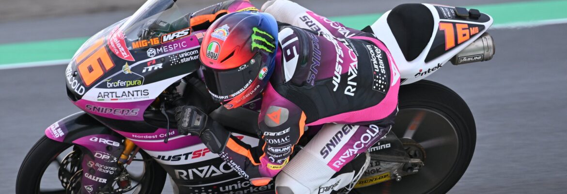 Migno fecha como mais rápido dia de treinos livres do GP da Indonésia da Moto3