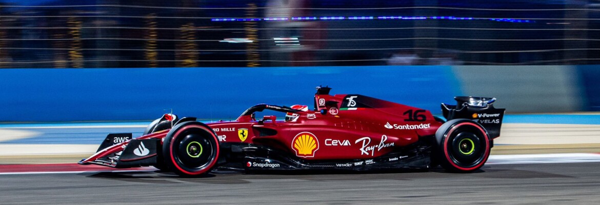 F1 2022: VERSTAPPEN lidera no Bahrein, com FERRARI na COLA