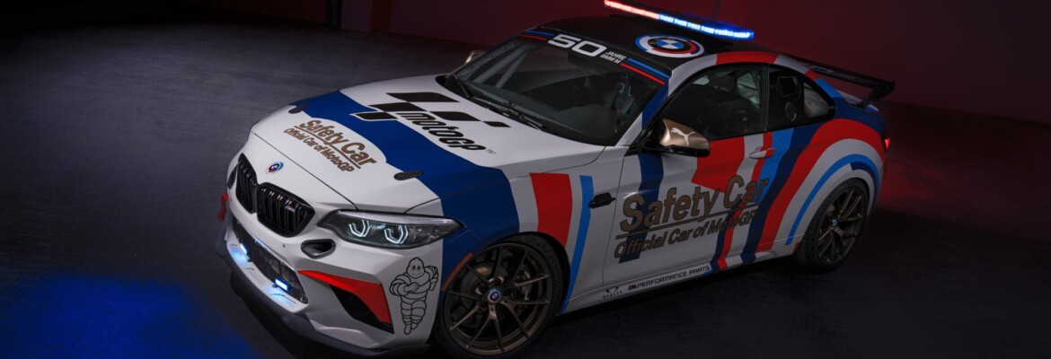 BMW M2 CS Racing é o novo safety car da MotoGP na temporada 2022