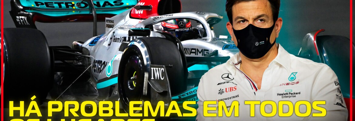 Em Dia: Mercedes F1 reconhece tamanho do problema e prepara atualização para a Austrália Em Dia: Mercedes F1 reconhece tamanho do problema e prepara atualização para a Austrália