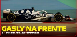 Em Dia: o que aprendemos no 1º dia da pré-temporada da F1 no Bahrein