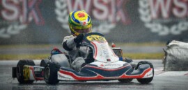 Miguel Costa escala pelotão e fatura top-10 no WSK Super Masters