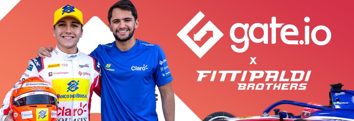 Gate.io anuncia patrocínio a Enzo e Pietro Fittipaldi