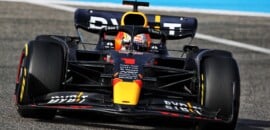Verstappen aparece no fim e lidera último treino livre do GP do Bahrein da F1