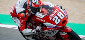 Guevara surge no fim e crava tempo mais veloz na Moto3 no Catar; Moreira é 24º