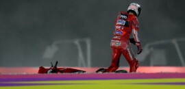 Bagnaia culpa Ducati por desastre no Catar: “estou aqui para vencer, não para testar”