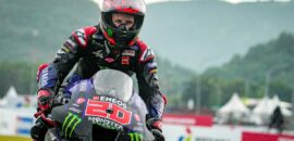 Quartararo define 2º lugar na Indonésia como “melhor pódio da vida”