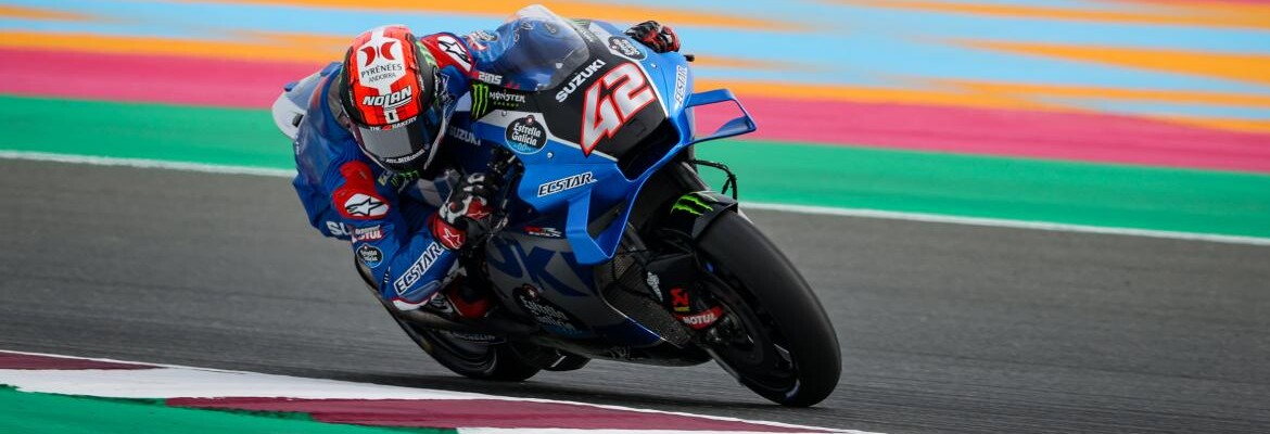 Rins surpreende com Suzuki e crava melhor tempo da sexta no Catar
