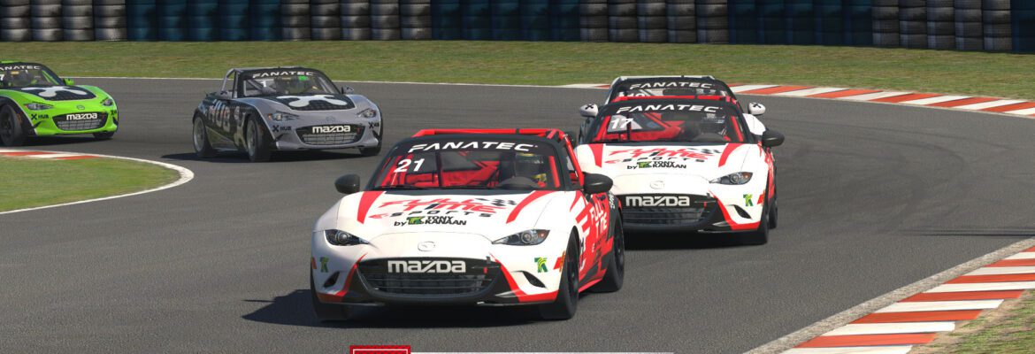 F1BC MX5 Cup: Osmar Camargo (Full Time) e Guilherme Elizeu (HUB) vencem provas de abertura em Okayama