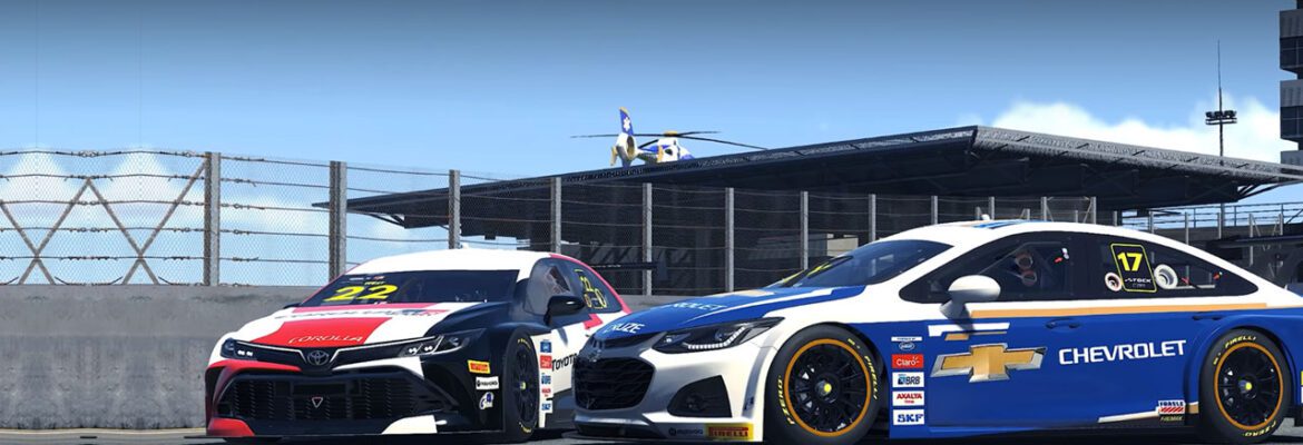 F1BC e-Sports lança campeonato online com os novos Stock Car do iRacing
