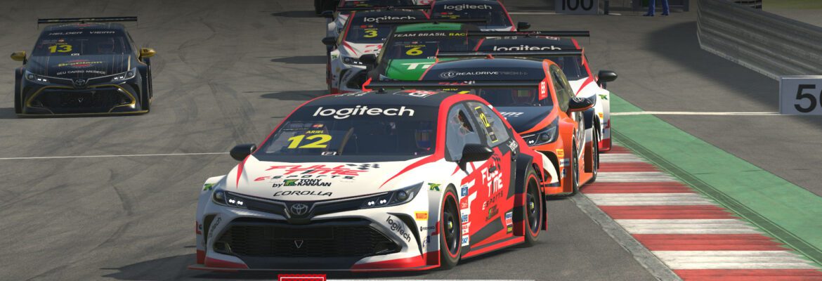 F1BC Stock: Gustavo Ariel (Full Time) dá show e vence as duas baterias no Red Bull Ring