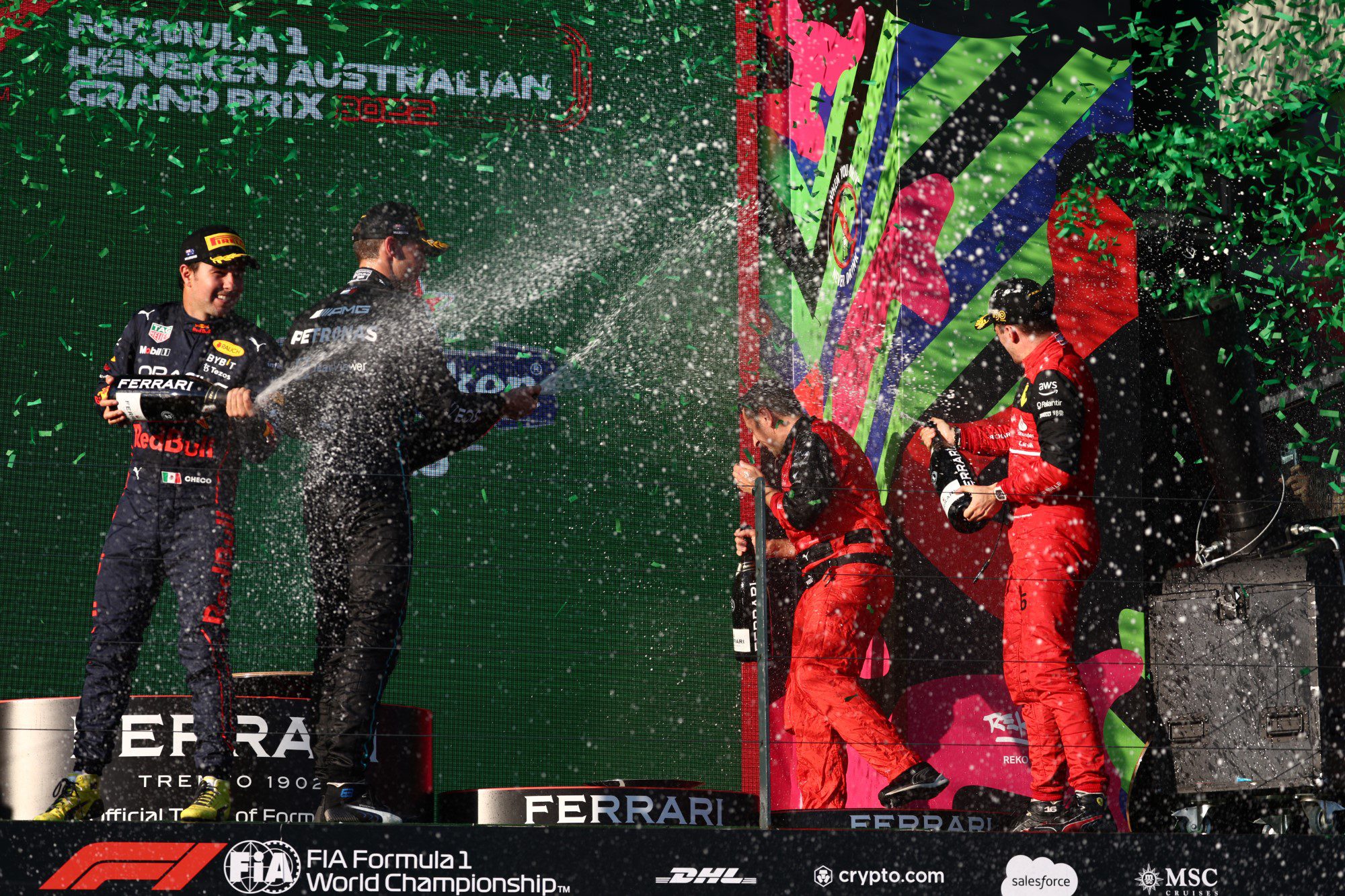 F1 2022, GP da Austrália, Corrida