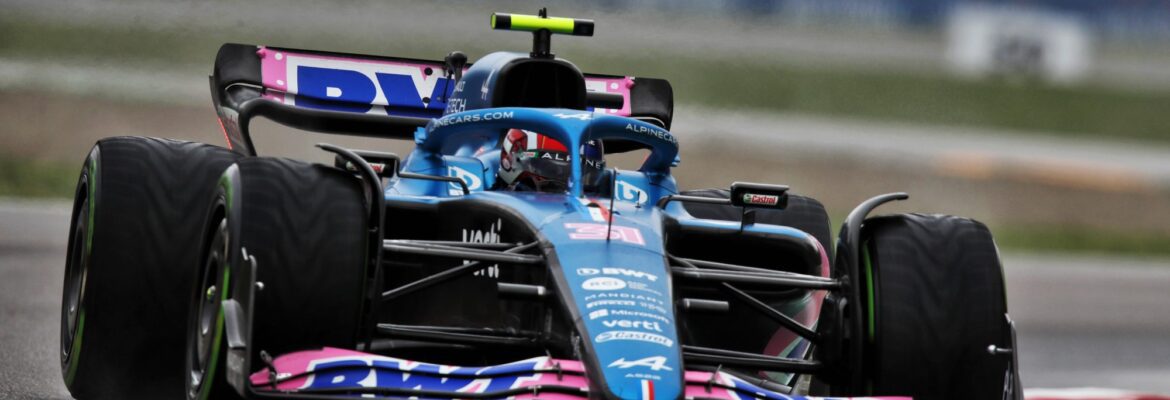 Alpine F1 avalia desempenho dos carros na qualificação do GP da Emília-Romanha