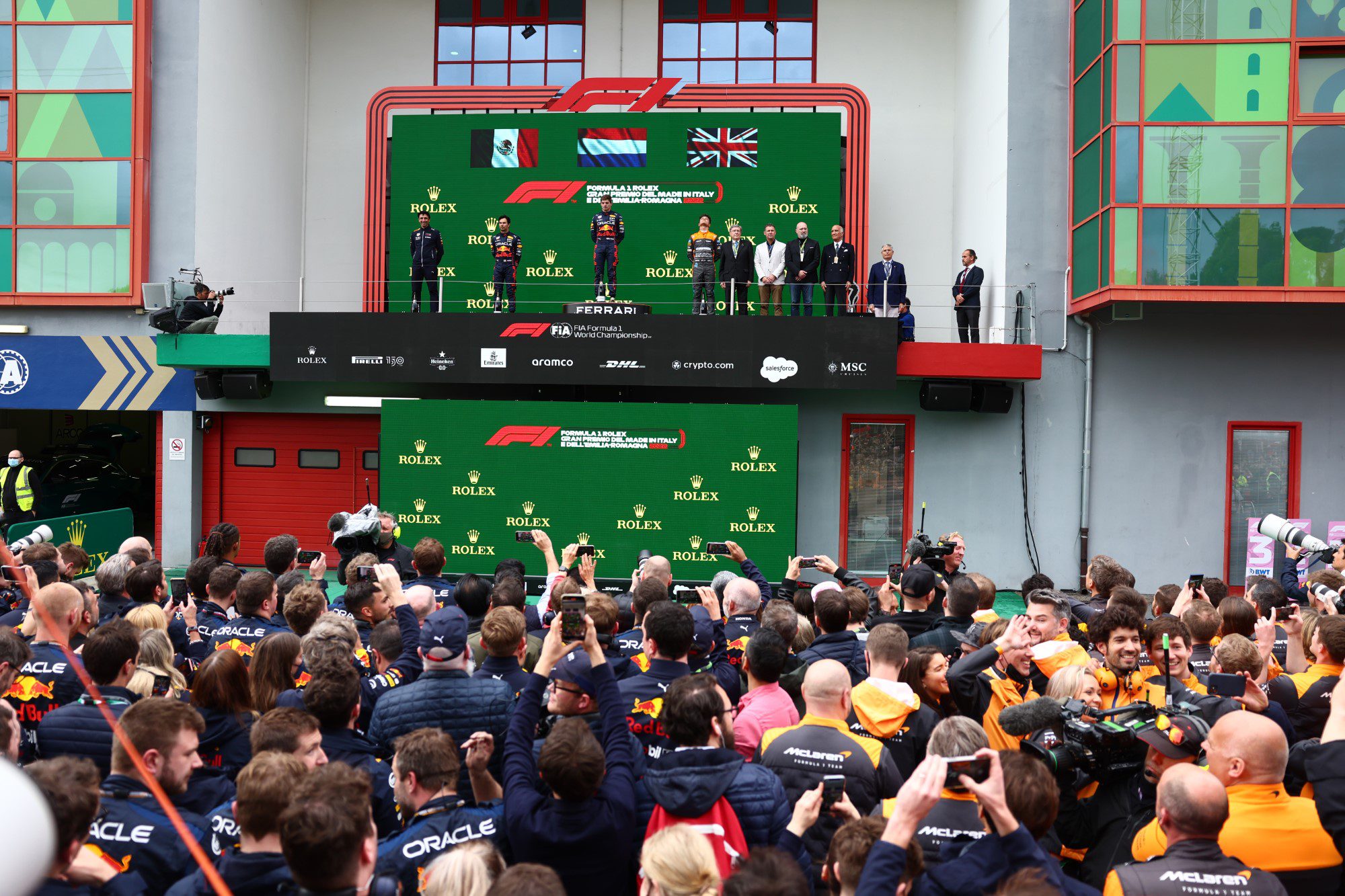 Galeria: confira as imagens da vitória de Verstappen em Ímola F1 2022, GP da Emília-Romanha, Ímola