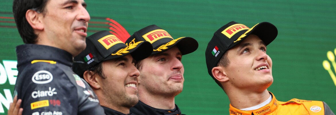 Galeria: confira as imagens da vitória de Verstappen em Ímola Galeria: confira as imagens da vitória de Verstappen em Ímola