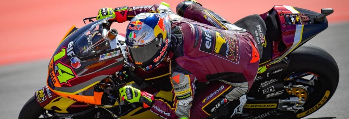 No COTA, Arbolino conquista sua primeira vitória na Moto2; líder do campeonato abandona